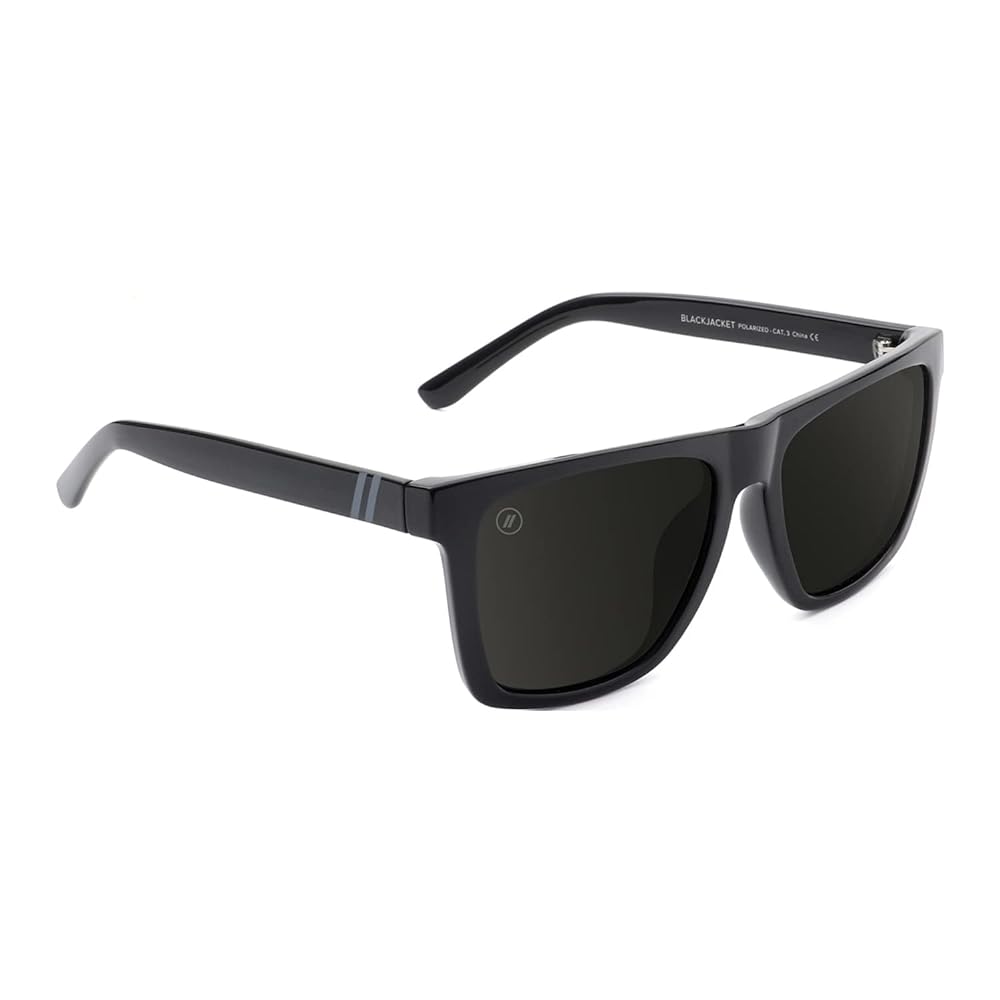 Blenders Eyewear Romeo – Polarized Sunglasses – Durable & Stylish Acetate Frame – 100% UV Protection – Unisex – Blackjacket