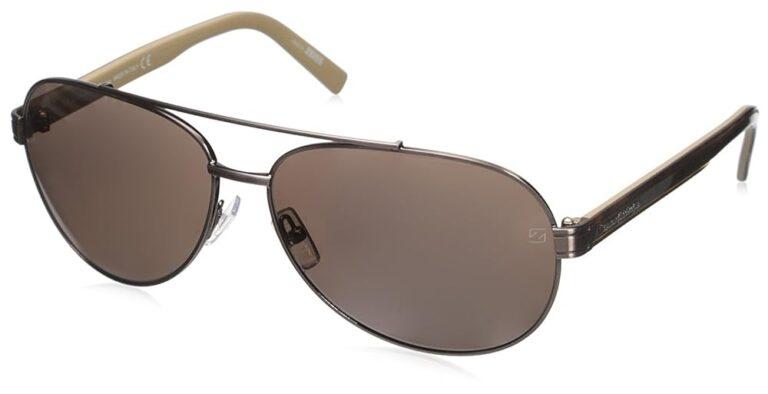Zegna Ez0004 Pilot Sunglasses: Stylish and Sleek Eyewear for Men
